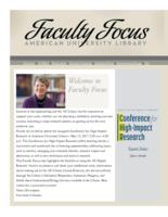 Faculty Focus, Issue 10, Spring 2017