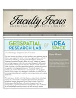 Faculty Focus, Issue 02, Fall 2014