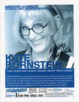 Signed Queers and Allies Kate Bornstein Flyer