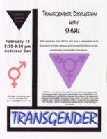 Transgender Discussion with SMYAL Flyer