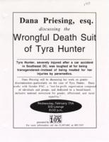 Tyra Hunter Discussion Flyer