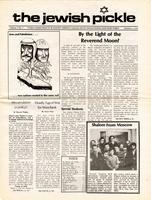 The Jewish Pickle, Volume 02, Number 01, 03 September 1976