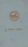 Student Handbook, American University, Academic Year 1944-1945