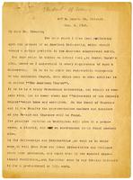 Letter to Dr. Edwards, 1891 October 06