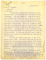 Letter from F.F. Lawrence to Bishop W.F. Mallalieu, 1907 March 08