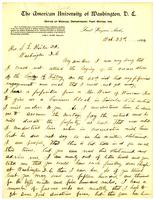 Letter from C.B. Stemen to Samuel Beiler, 1896 October 23