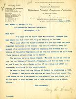 Letter from Mary H. Hunt to Samuel L. Beiler, 1896 October 05