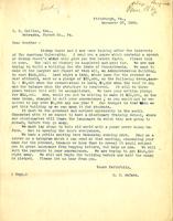 Letter from C.C. McCabe to T.D. Collins, 1898 November 27