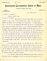 Letter from Tali Esen Morgan to Rev. Wilbur L. Davidson, 1900 October 18