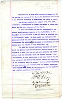 Committee report on endowment lifting the endowment restriction on American University, undated
