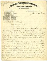 Letter from John A. Gutteridge to Bishop John Fletcher Hurst, 1901 June 14