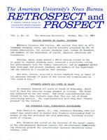 Retrospect and Prospect, Volume 01, Issue 14, 13 December 1965