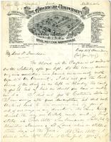 Letter from John A. Gutteridge to W.L. Davidson, 1904 June