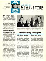 Alumni Newsletter, Volume 01, Number 02, January 1963