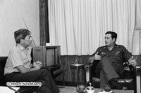 Vargas Llosa Interviews Salvadoran President Álvaro Magana