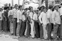 Civilians Line Up To Vote In National Elections In San Salvador