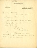 Letter from Charles C. McCabe to W.L. Davidson, 1906 May 22