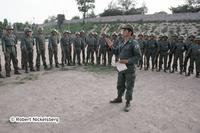 Salvadoran Army Training In San Miguel