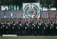 Military Academy Cadets In Santa Tecla
