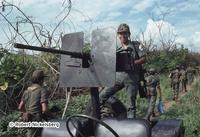 Atlacatl Battalion In Pursuit Of FMLN Guerrillas In San Miguel