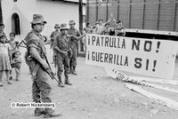 Guatemalan Military Shows Leftist Guerrilla Banners Found In Huehuetenango 