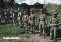 San Juan Cotzal Military Garrison After Attack By EGP Guerrillas 