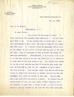 Letter from Charles C. McCabe to B.H. Warner, 1905 May 19