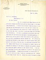 Letter from Charles C. McCabe to W.L. Davidson, 1905 May 19