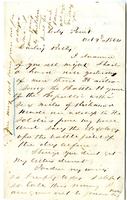 Letter from Charles C. McCabe to Betty (?), 1864 October 09