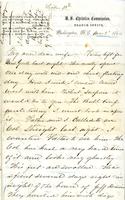 Letter from Charles C. McCabe to his wife, 1864 March 02