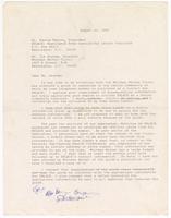 Letter from Dennis Medina to Jim Graham