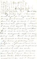 Letter from Charles C. McCabe to his wife, 1864 March 01