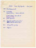 ENLACE general meeting agenda and notes January 13, 1993