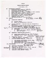 ENLACE general meeting agenda March 12, 1991