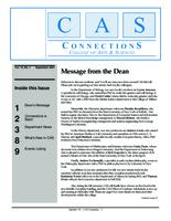 CAS Connections - Vol. 14, No. 1, September 2001