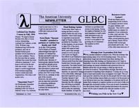 American University GLBC Newsletter, Volume 02, Number 08, 22 November 1993