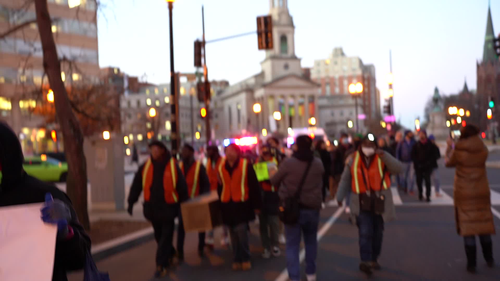 Homeless Memorial Vigil Parade Video 2