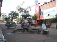 Avenida Central, a main avenue in Panama City, Panama