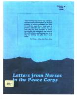 Letters from Nurses in the Peace Corps