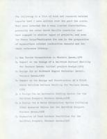 List of Peace Corps reports by Gene Carl Feldman, 1974-1977