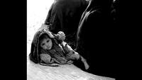 A Little Girl Waits for Famine Relief and Medical Attention, Afghanistan, c. 1971-1973