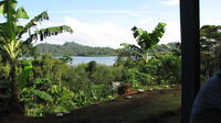 Landscape of the location of agriculture-business workshop in Bocas del Toro, Panama