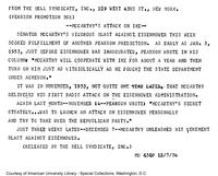 McCarthy's attack on Ike : (Pearson promtion box) (December 10, 1954)