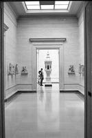 Exhibition room in the National Gallery of Art, Washington, D.C.