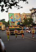 World According to Goofy Parade in Disneyland, Anaheim, California