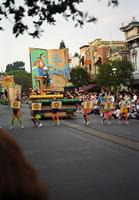 World According to Goofy Parade float in Disneyland, Anaheim, California