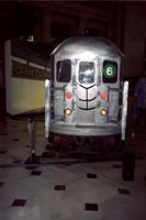 Alternate view of "3rd Rail" car at Yugo Next exhibition in Union Station, Washington, D.C.