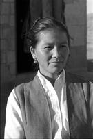 Alternate view of a Navajo woman at trading post, Chinle, Arizona