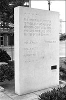 Bethesda Memorial to WWI, WWII, Korean War, and Vietnam War soldiers, Bethesda, Maryland