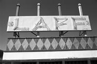 Alternate view of a "Laff" sign at Glen Echo Park, Glen Echo, Maryland